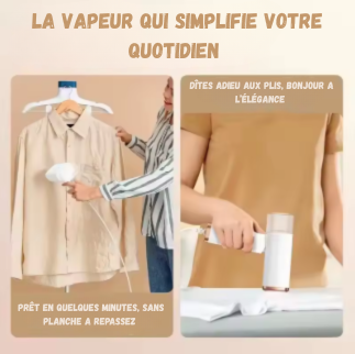 VAPELINE - Défroisseur a vapeur Portatif